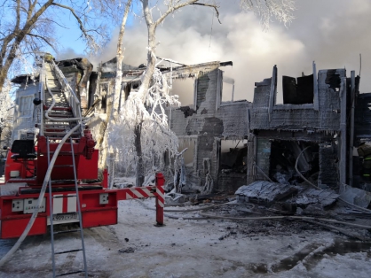 В Хабаровске проводится проверка по факту гибели женщины во время пожара